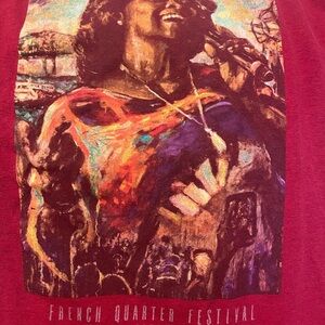 New Orleans French quarter festival 2019 Tshirt L